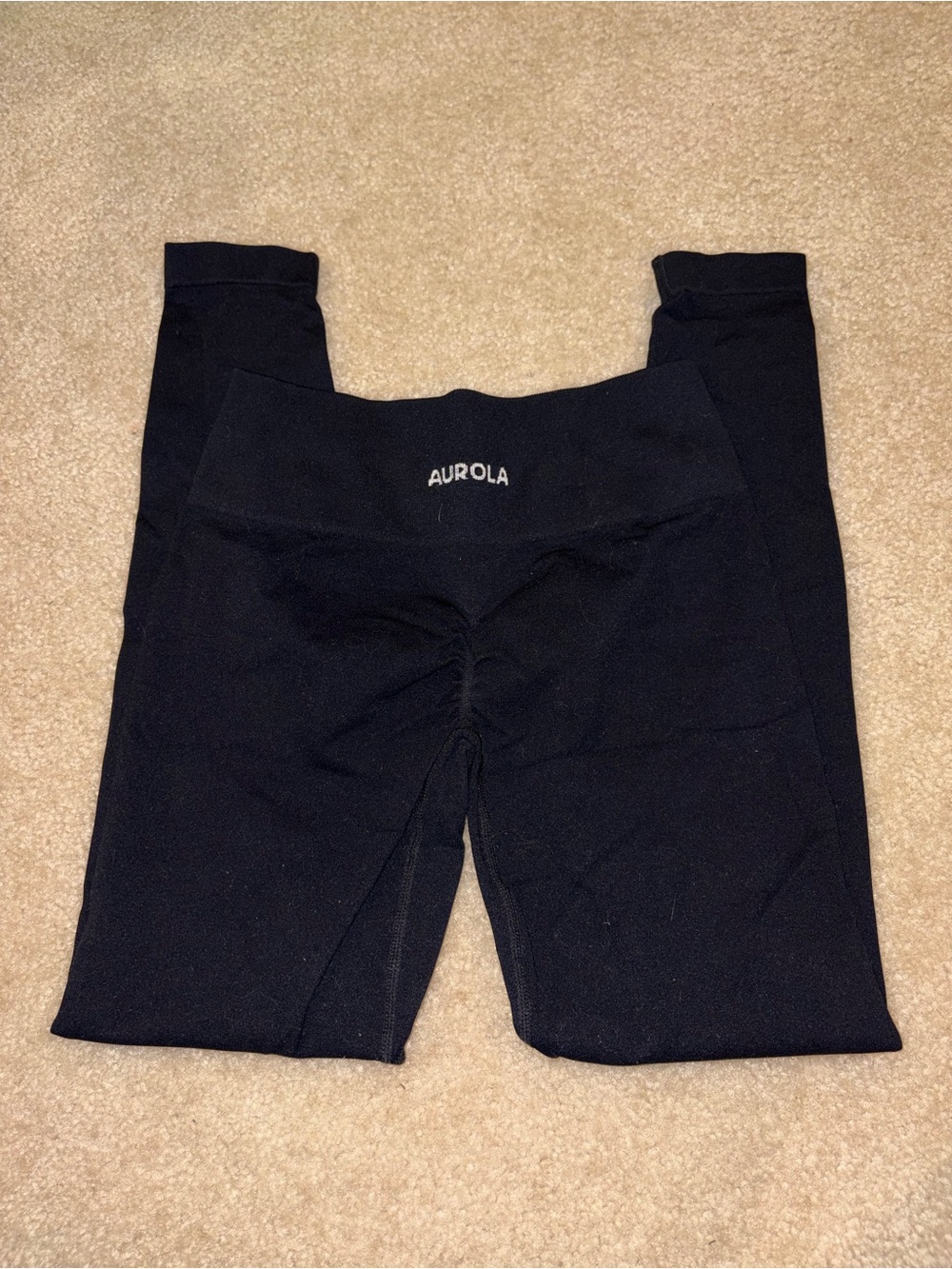 Aurola Black Leggings